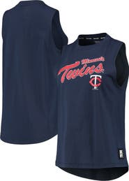 DKNY SPORT Women's DKNY Sport Navy Minnesota Twins Marcie Tank Top
