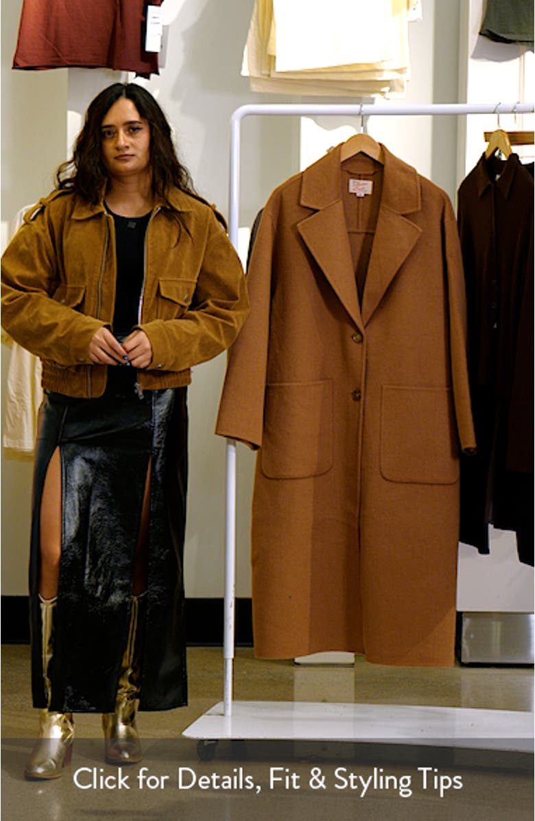 Colette Longline Coat, sales video thumbnail