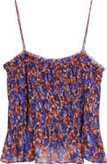 Ulla Johnson Florian Floral Silk Top