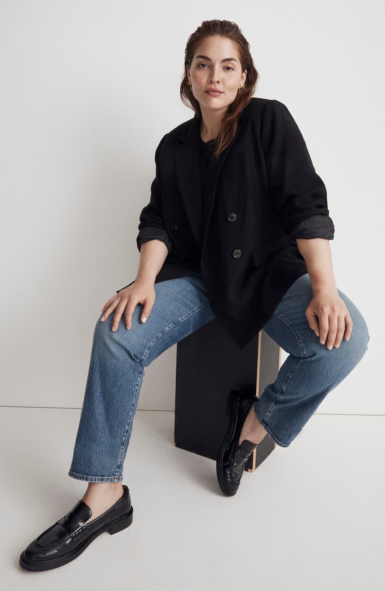 Madewell The Rosedale Crepe Blazer, Alternate, color, 