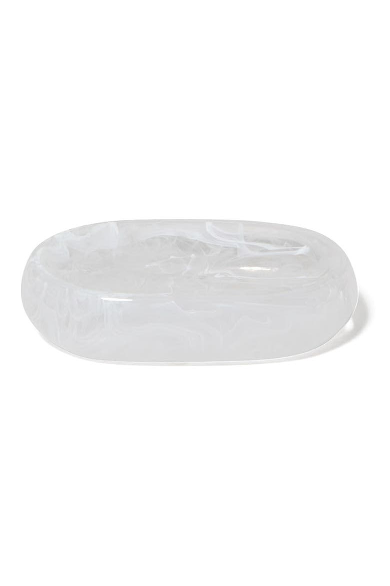 Clouds Soap Dish, Main, color, WHITE