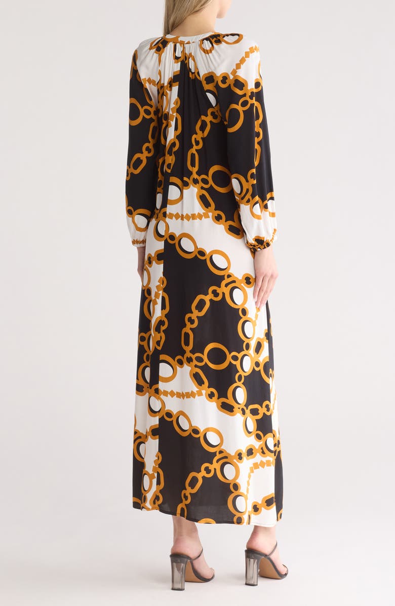 Love By Design Lauren Maxi Dress, Alternate, color, Geometry Link
