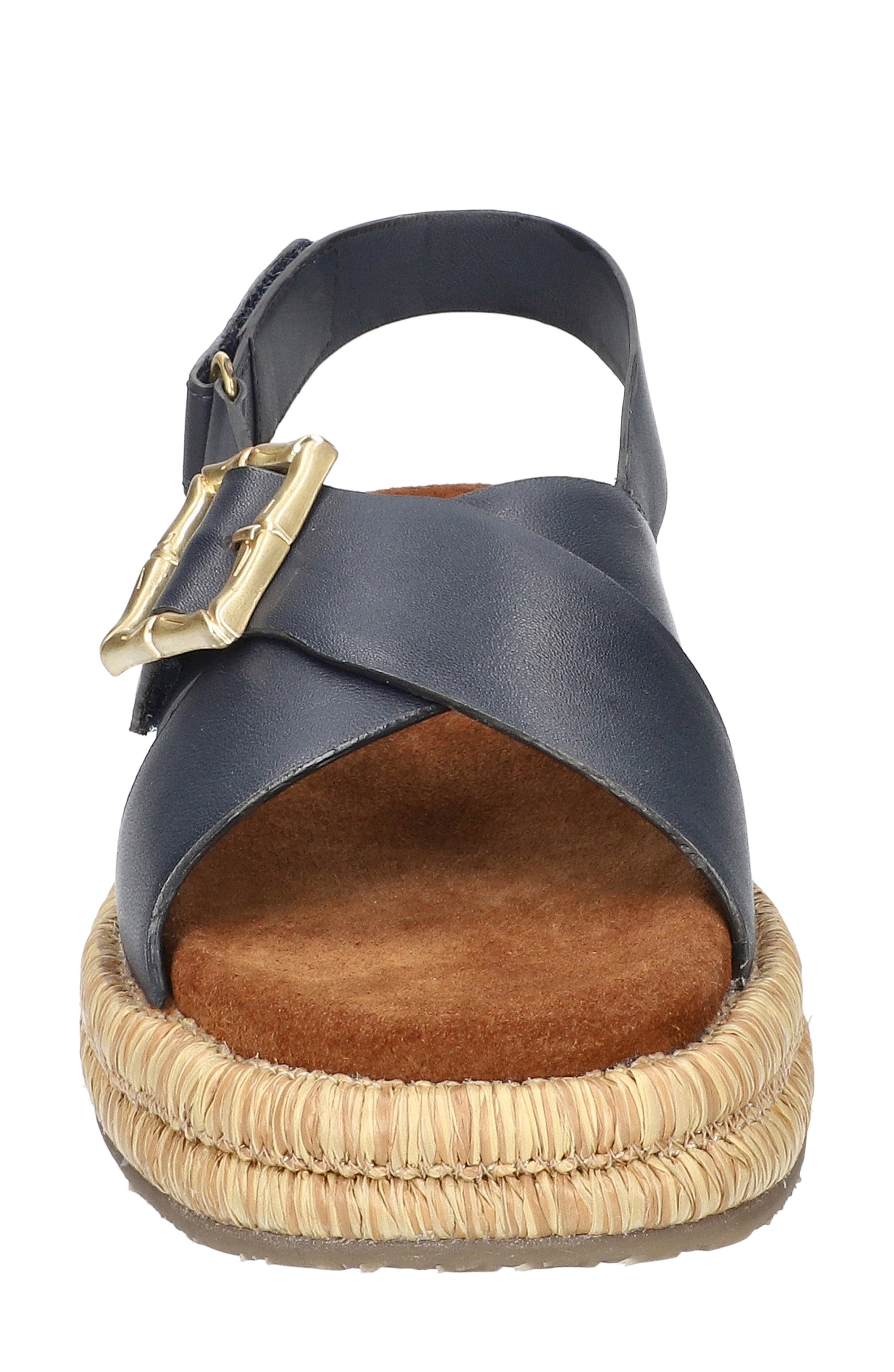 Jaylyn Slingback Sandal, Alternate, color, NAVY LEATHER