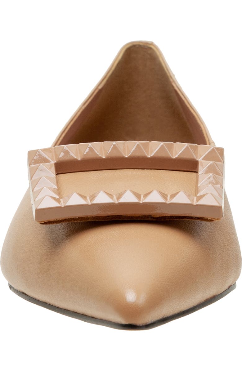Linea Paolo Nolene Pointed Toe Flat, Alternate, color, Desert
