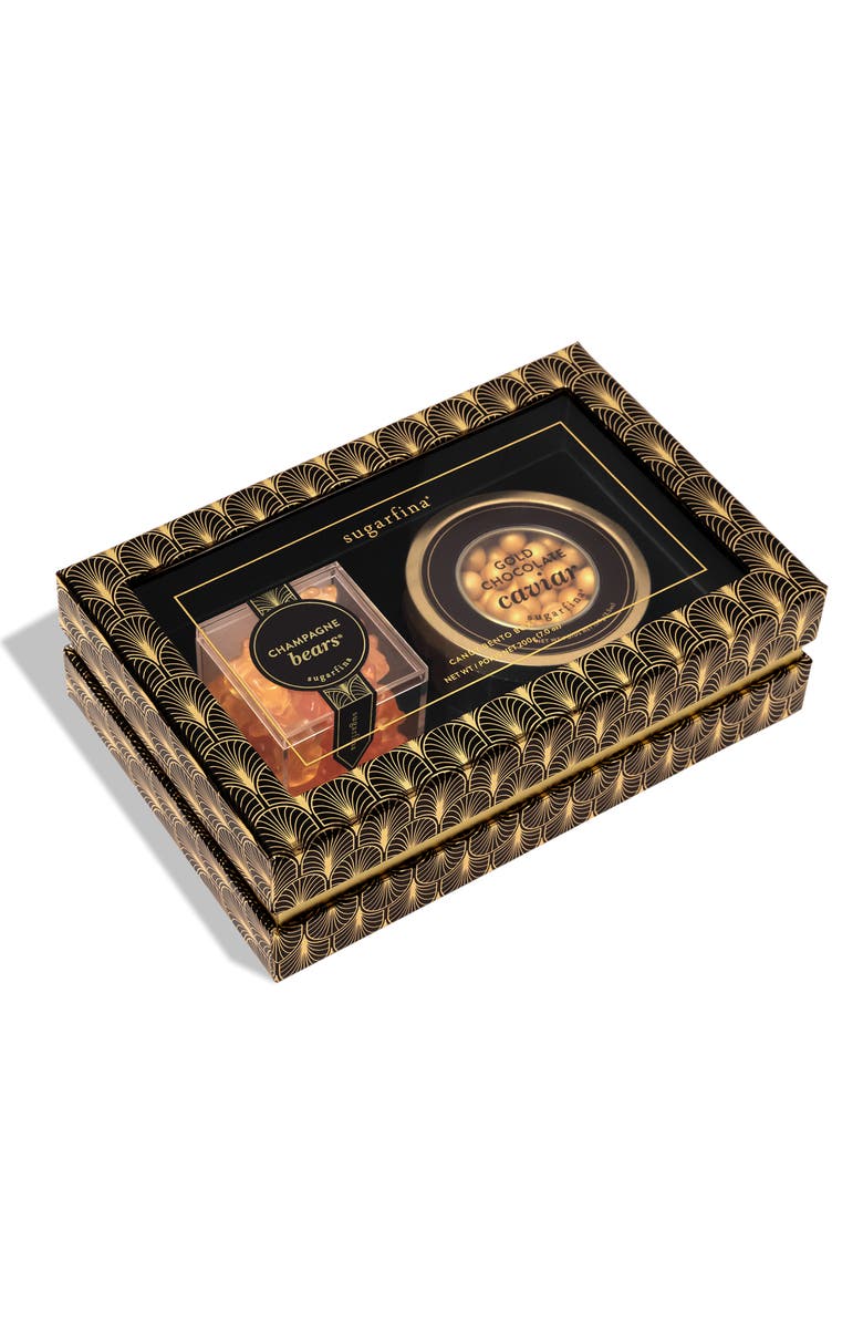 sugarfina Set of 2 Champagne & Caviar 2-Piece Candy Gift Sets, Alternate, color,