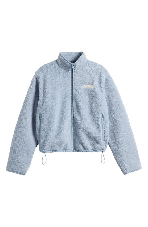 Teddy Boxy Zip Up Jacket