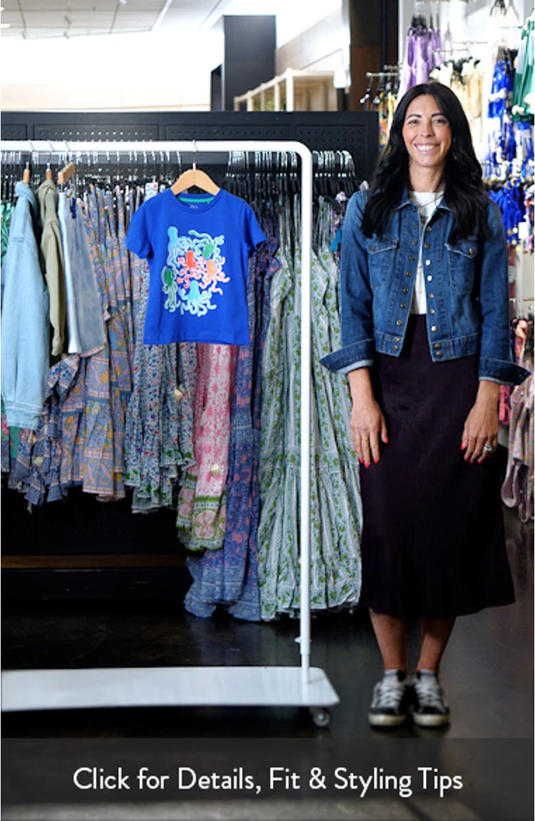 Kids' Glow-in-the-Dark Cotton Graphic T-Shirt, sales video thumbnail