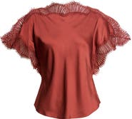 A.L.C. Luna Satin Top