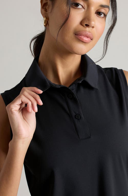 RHONE RHONE COURSE TO COURT SLEEVELESS POLO