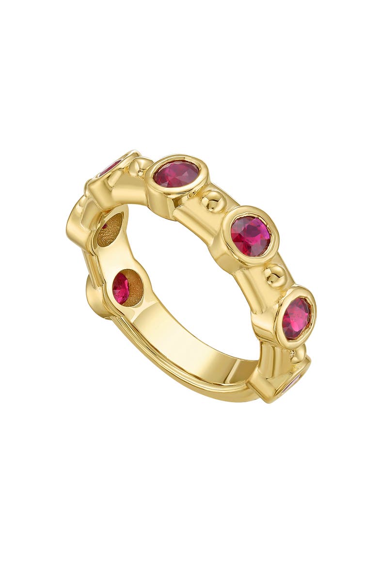 14K Gold Aurelia Ruby Ring, Main, color, Gold