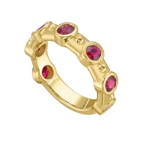 14K Gold Aurelia Ruby Ring