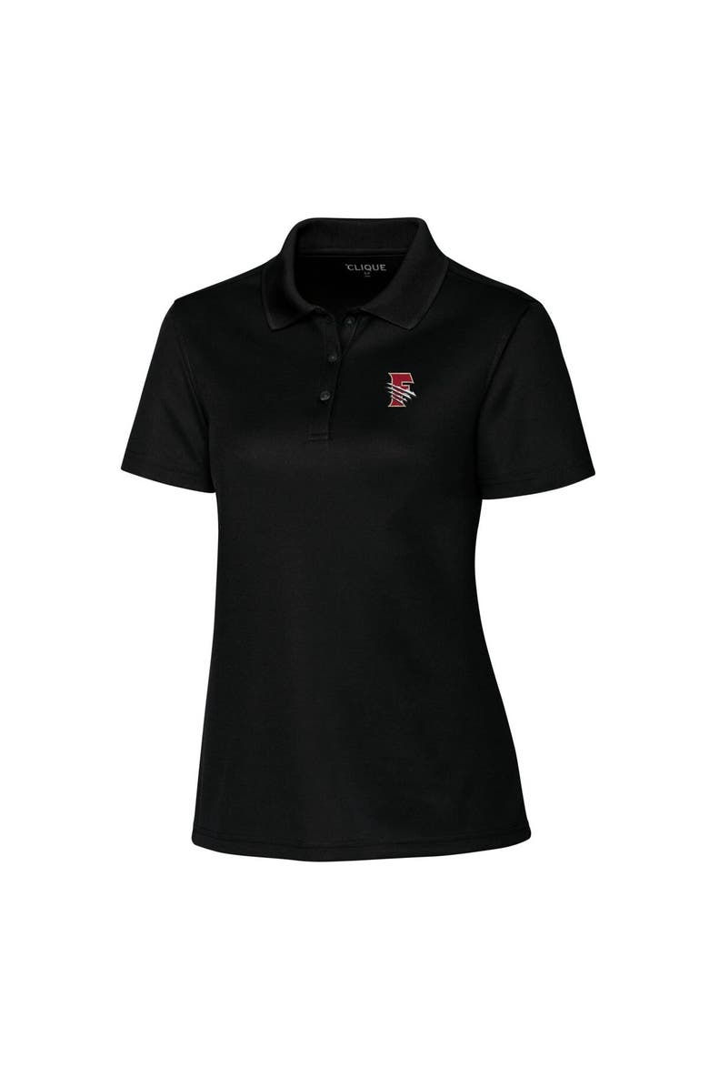 Cutter & Buck Women's Cutter & Buck  Black Fresno Grizzlies Clique Spin Eco Performance Pique Women's Polo, Alternate, color, 