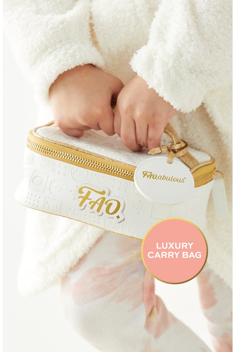 Toy Wood Beauty Bag, Alternate, color, WHITE MULTI
