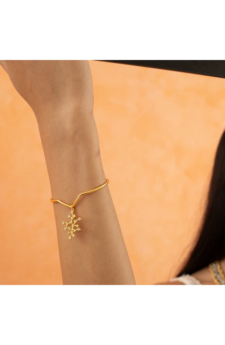 Dhwani Bansal AURO BRACELET, Alternate, color, Gold Plated