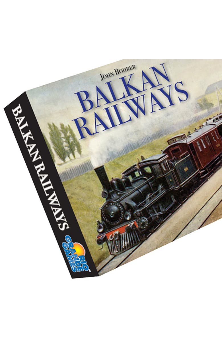 Rio Grande Games Balkan Railways, Train Board Game, Alternate, color, 