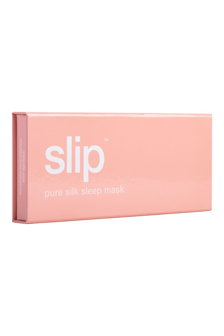 Pure Silk Sleep Mask, Alternate, color, PINK