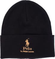 Polo Ralph Lauren Cotton Polo Pony Beanie
