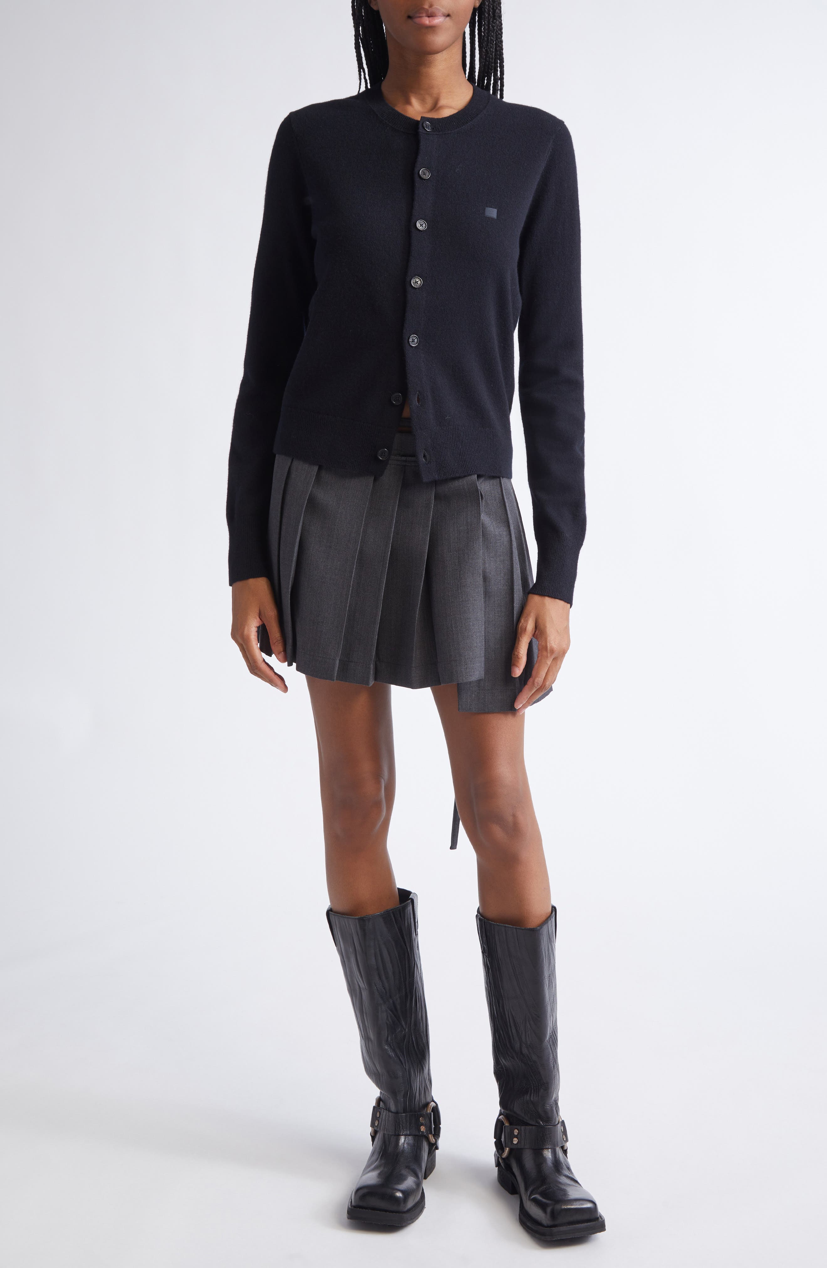 Keny Core Wool & Yak Hair Cardigan - image 2