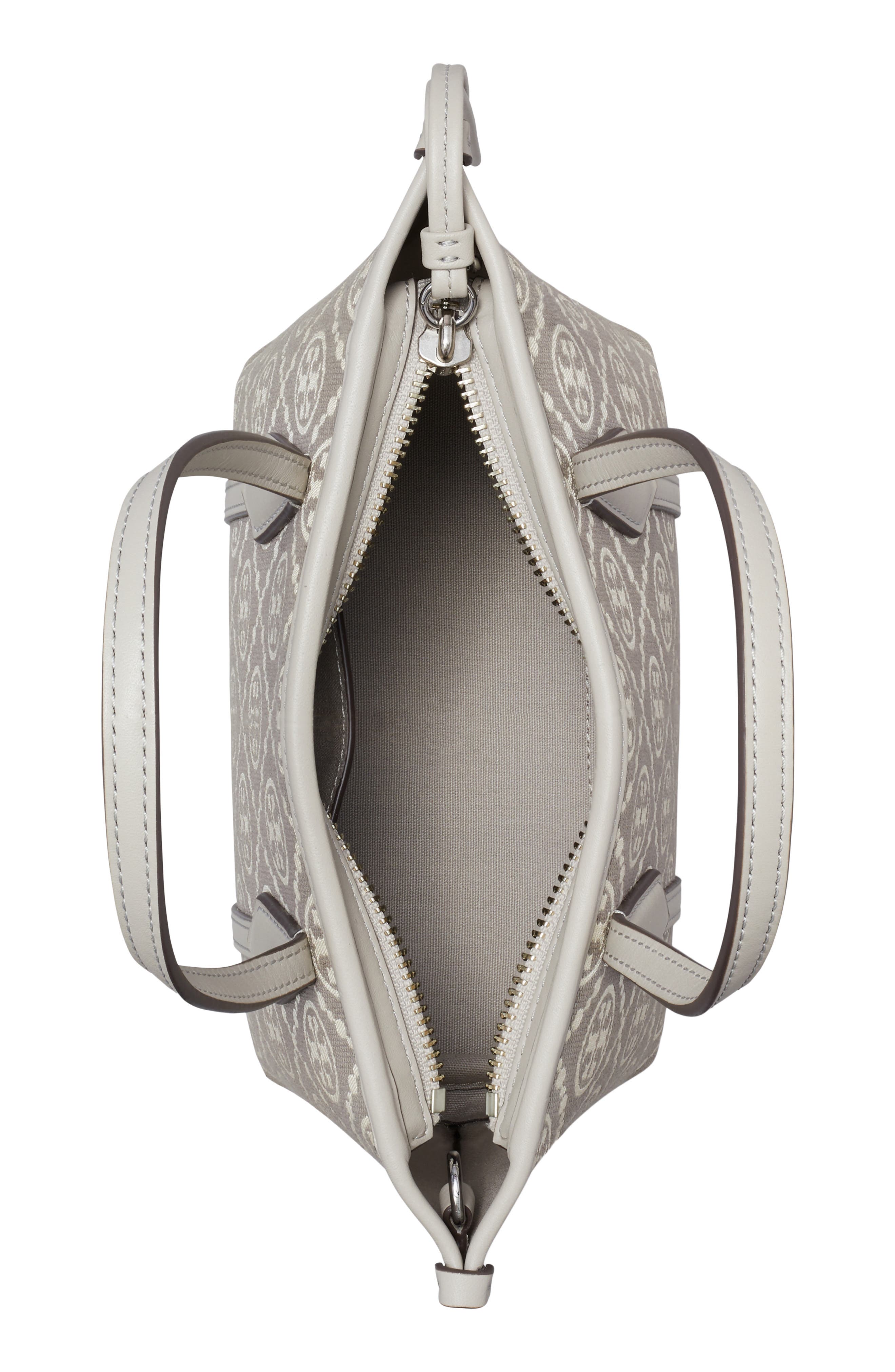 Tory Burch Mini Perry T Monogram Jacquard Tote, Alternate, color, 