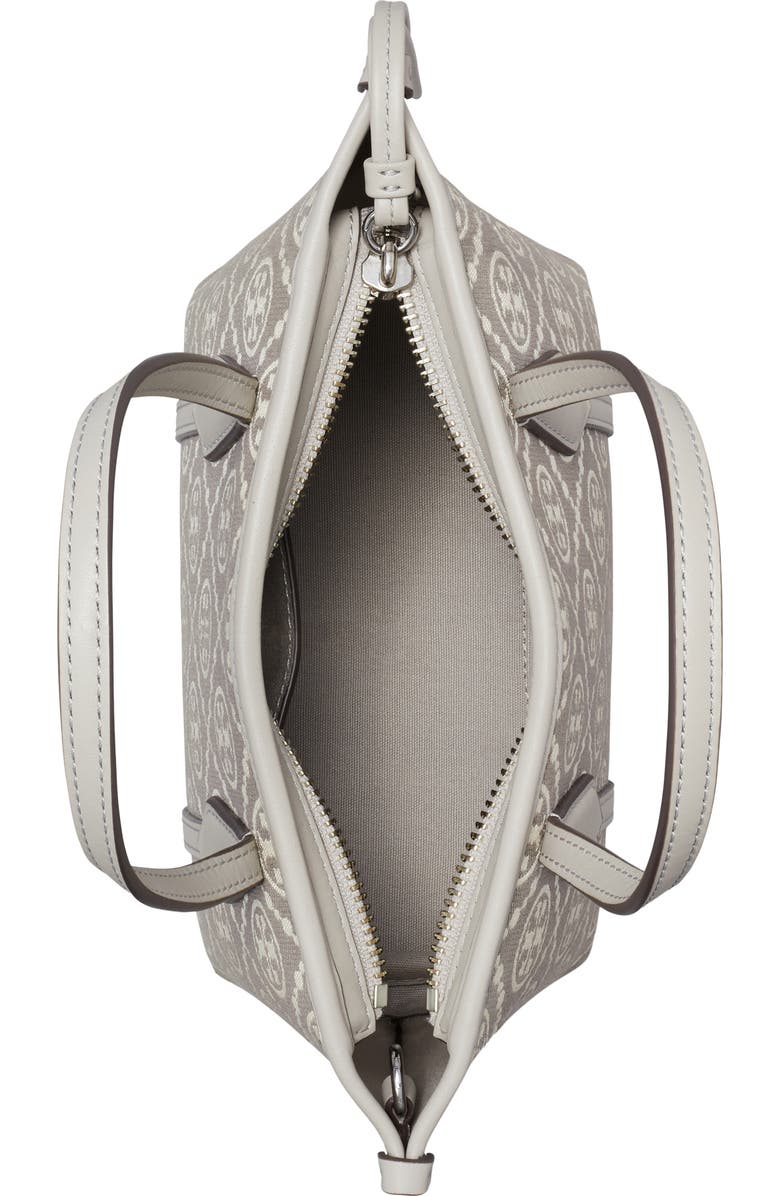 Tory Burch Mini Perry T Monogram Jacquard Tote, Alternate, color,