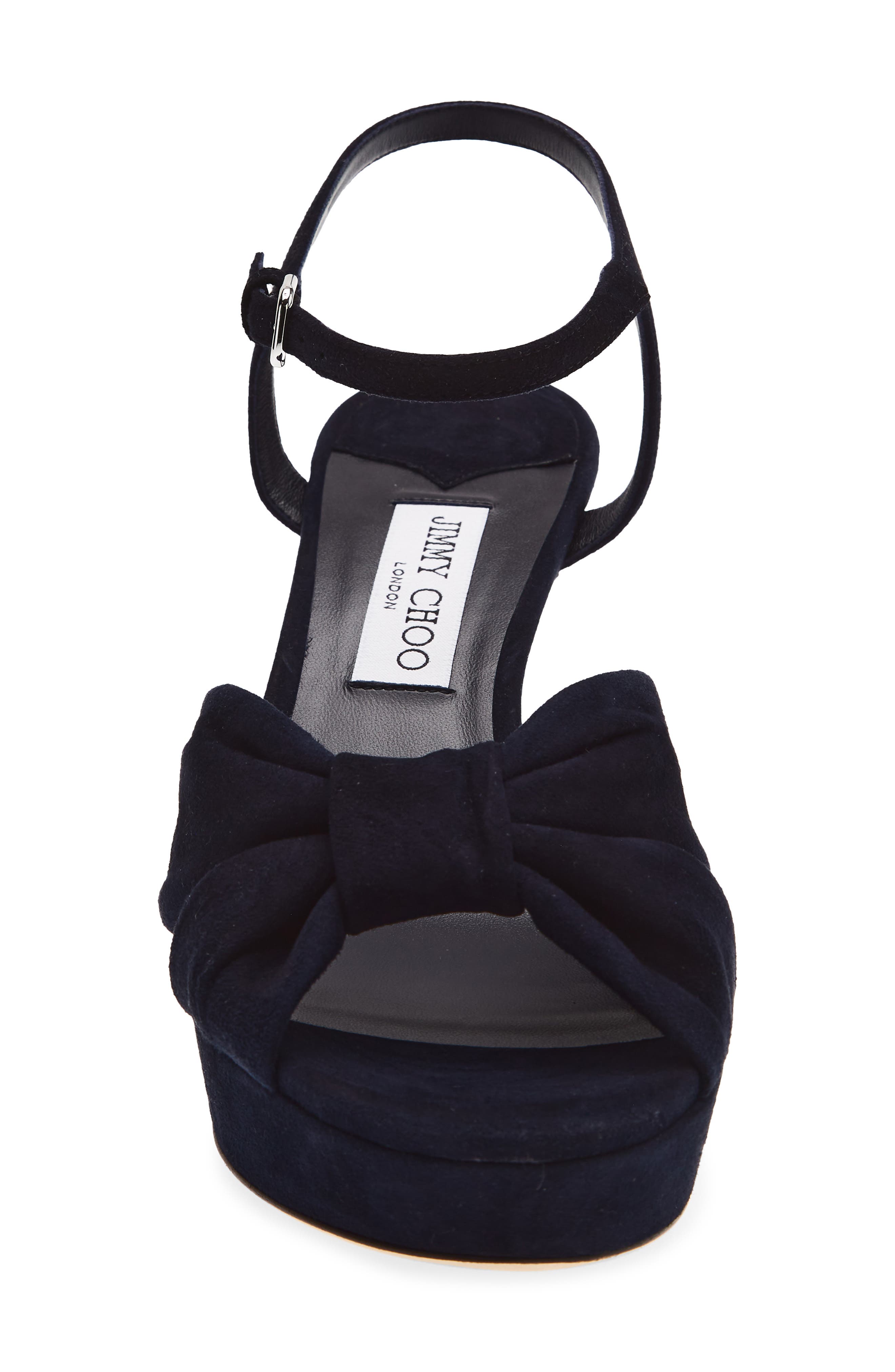 Heloise Platform Sandal, Alternate, color, MARINE