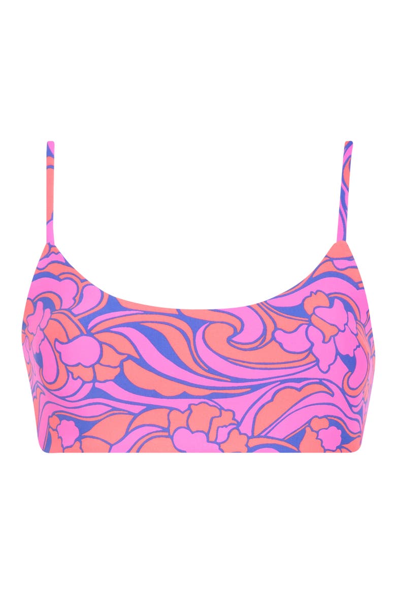 Cecei Reversible Bikini Top, Alternate, color, PINK