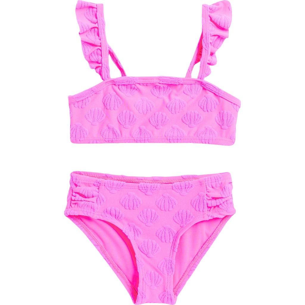 BREAKING WAVES BREAKING WAVES KIDS' FLUTTER 2-PIECE BIKINI