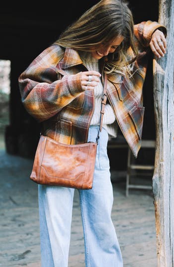 Melissa Leather Crossbody Bag