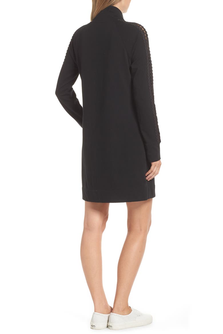 Skipper Shift Dress, Alternate, color, ONYX