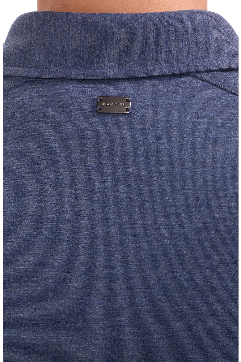 Soft Touch Snap-Up Shirt, Alternate, color, NAVY