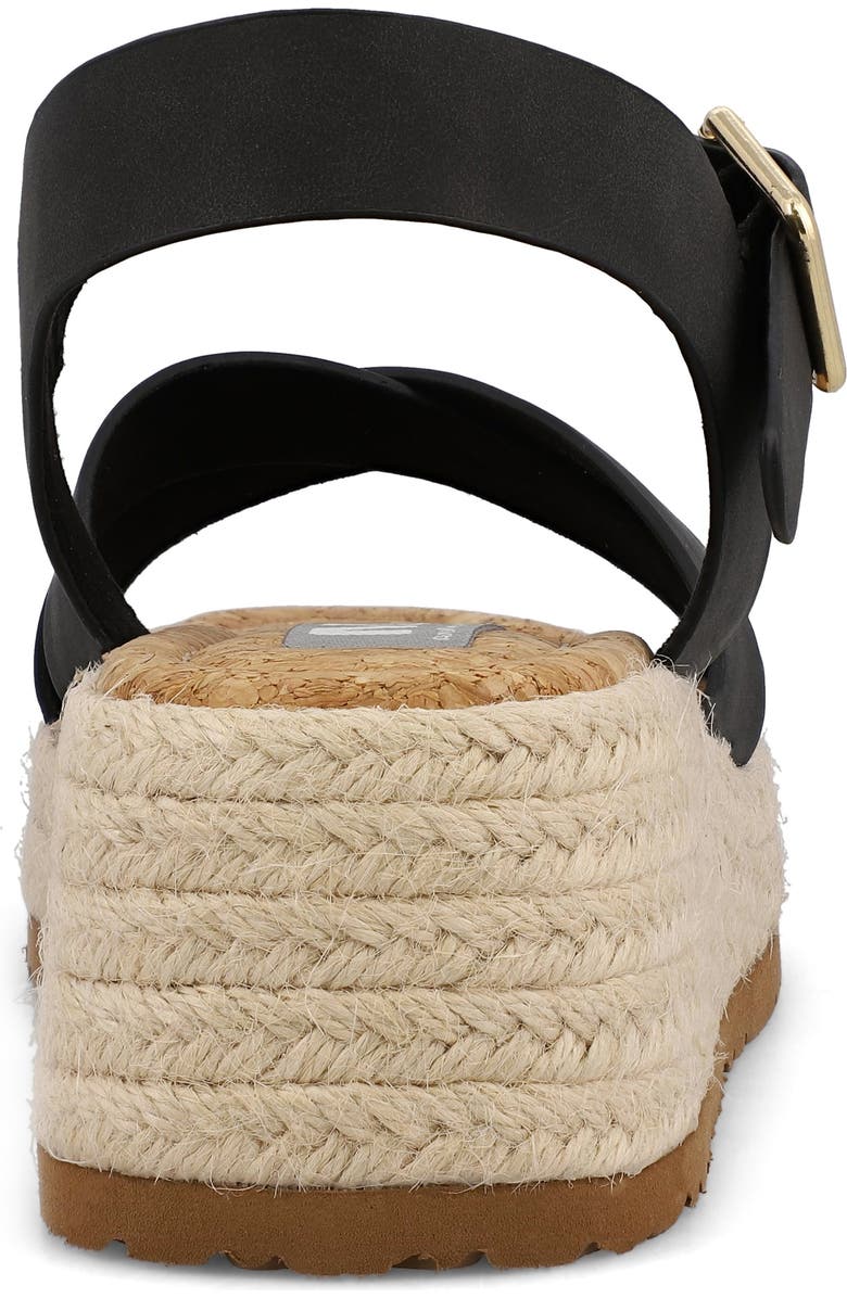 MIA Nikky Ankle Strap Platform Wedge Sandal, Alternate, color,