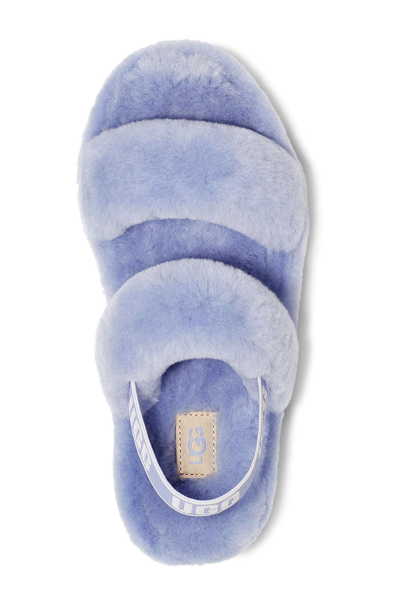 Oh Yeah Slingback Slipper, Alternate, color, CORNFLOWER