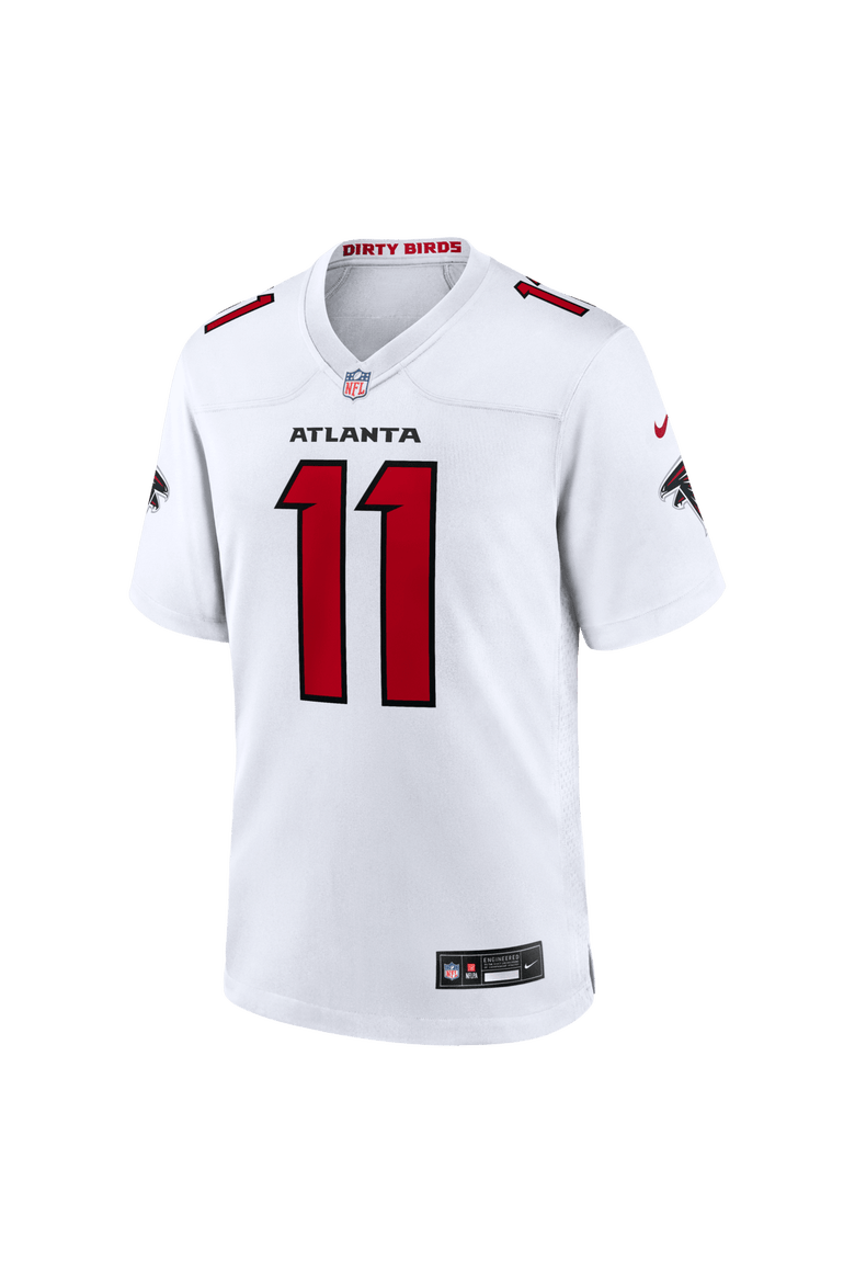 Men's Nike Jalon Walker White Atlanta Falcons Game Jersey, Alternate, color, White