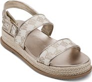 DKNY Berris Slingback Platform Espadrille