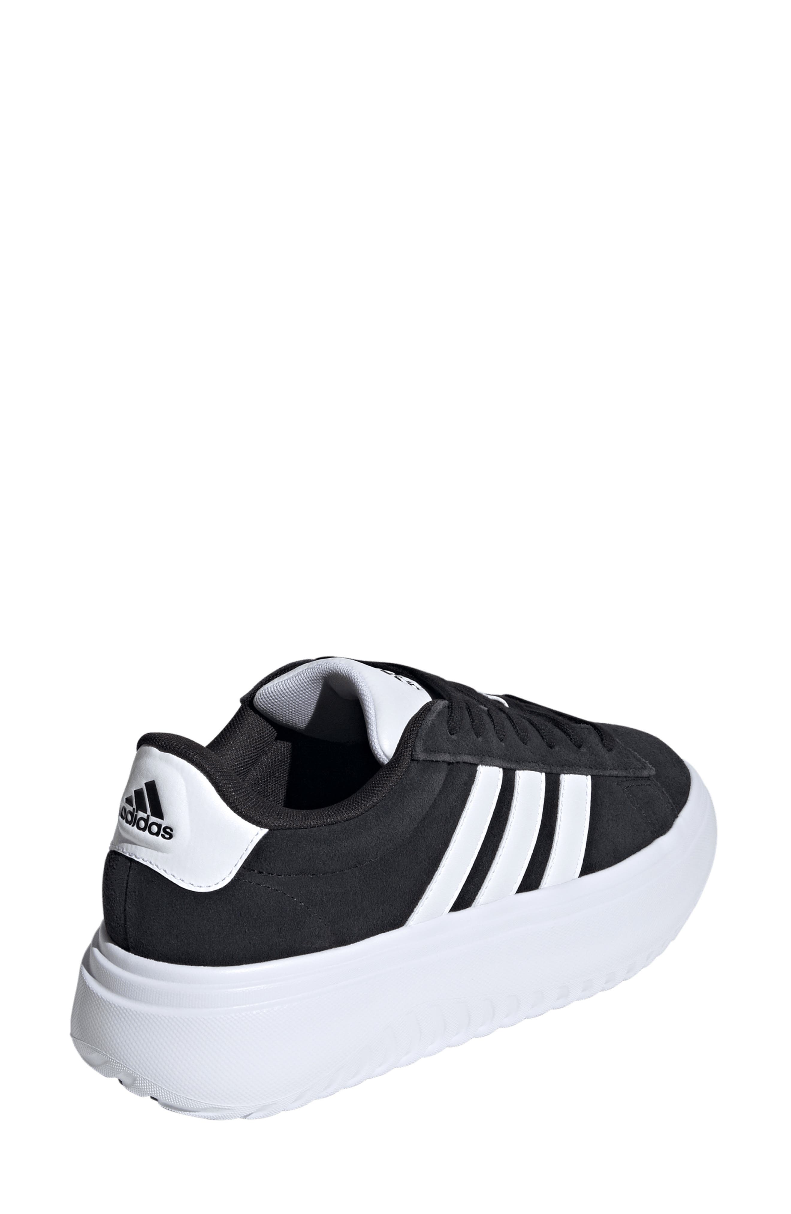 adidas Grand Platform Sneaker, Alternate, color, Black/ White/ Core Black