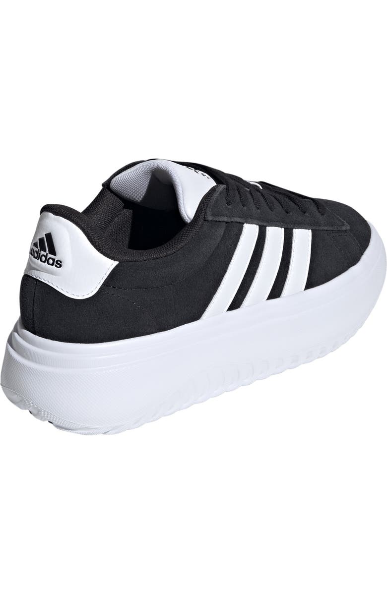 adidas Grand Platform Sneaker, Alternate, color, Black/ White/ Core Black
