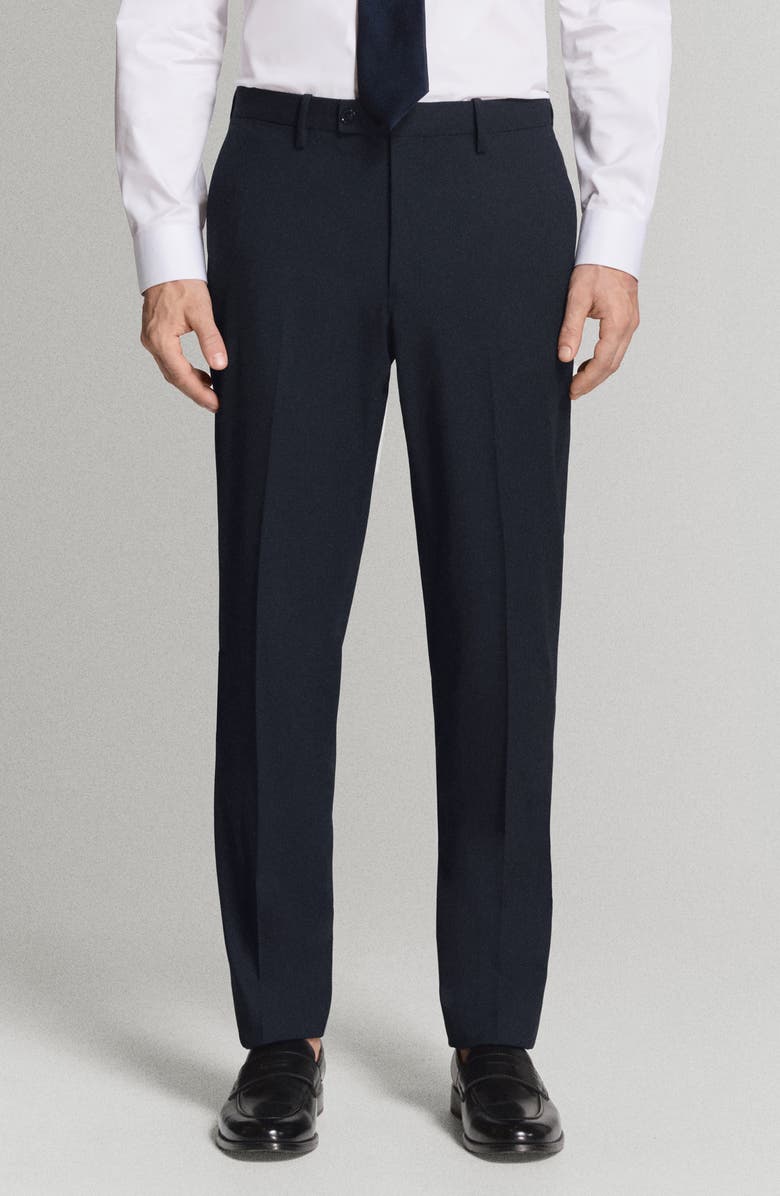 MANGO Milan Slim Fit Suit Pants, Main, color, Navy