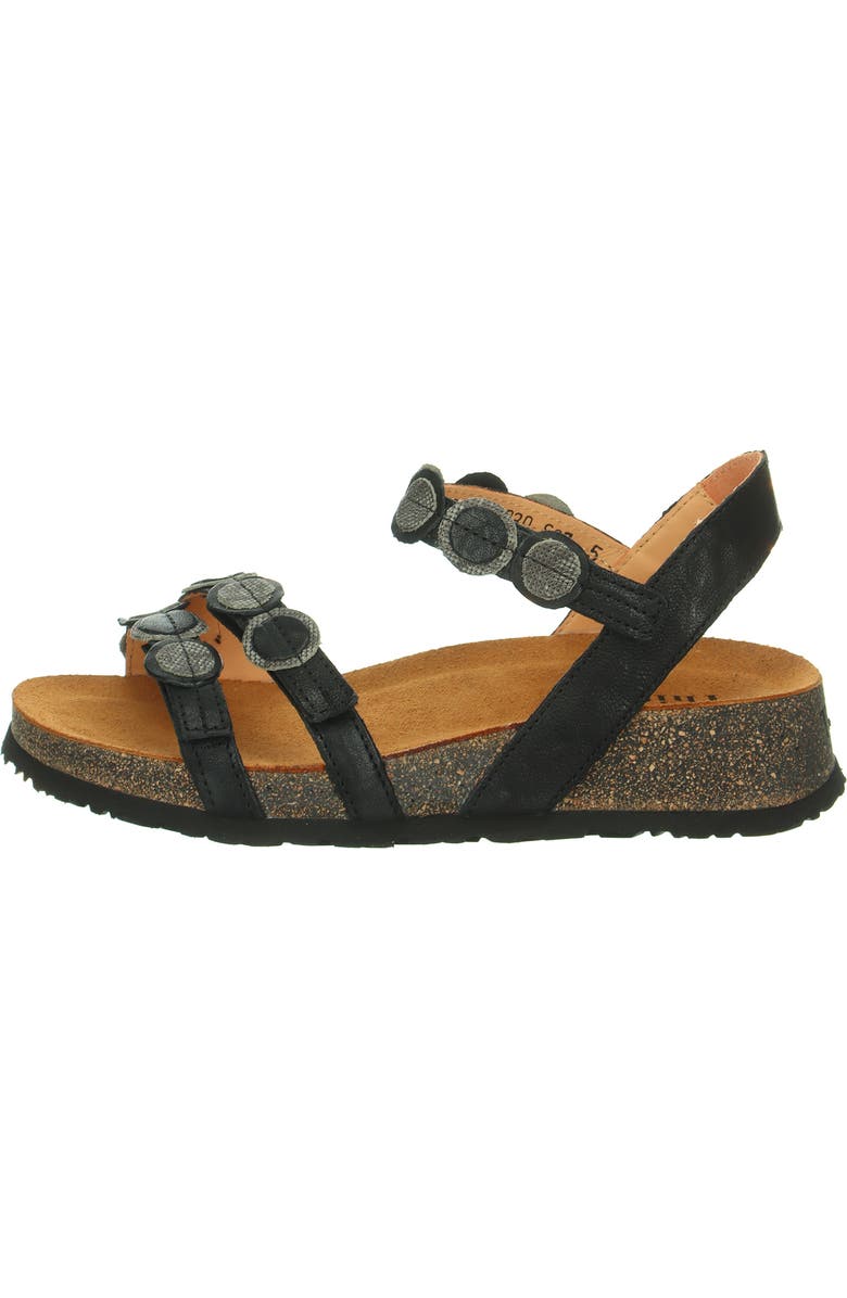 Think! Koak Ankle Strap Sandal, Alternate, color, Black