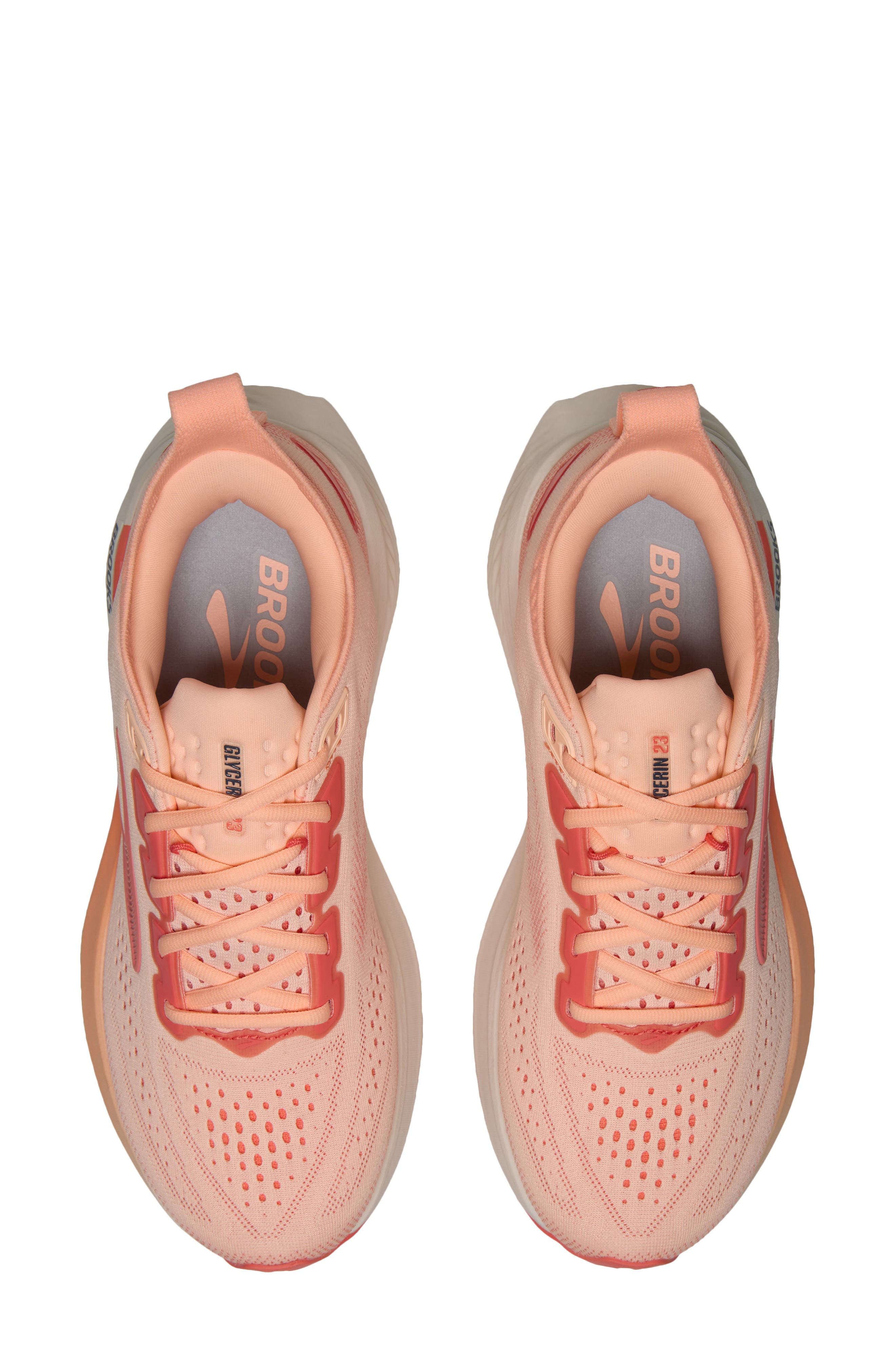 Glycerin 23 Running Shoe, Alternate, color, CORAL/ PEACH/ SPELLBOUND