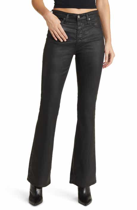 Farrah Coated High Waist Bootcut Jeans