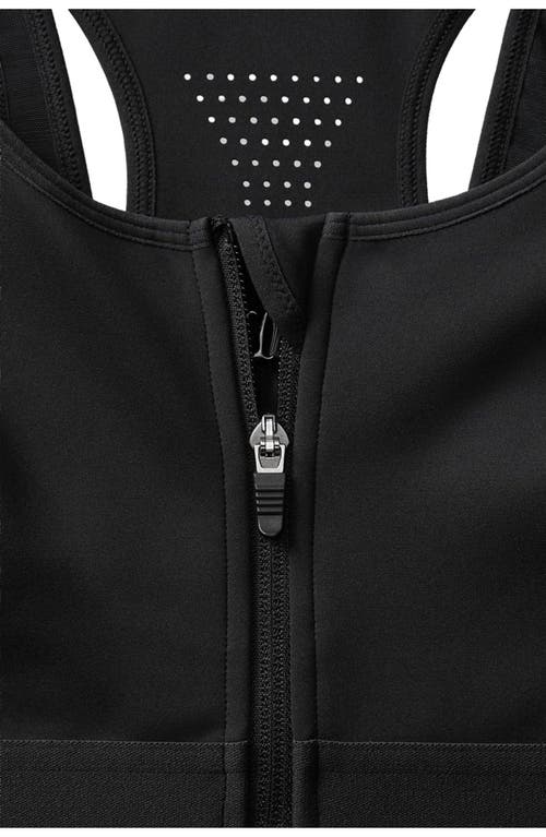 Fabletics Front Zip High Impact Sports Bra