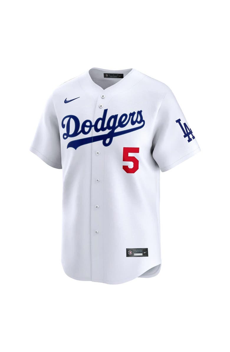 Nike Men's Nike Freddie Freeman White Los Angeles Dodgers Home Limited Player Jersey, Alternate, color, 