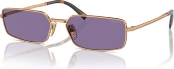 59mm Rectangular Sunglasses