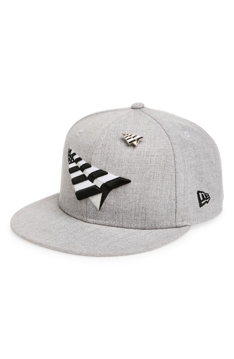 PAPER PLANES Original Crown 9FIFTY Twill Cap, Main, color, 