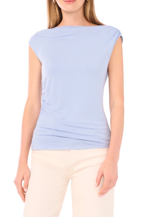 Cowl Neck Sleeveless Top