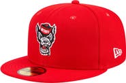 New Era Men's New Era Red NC State Wolfpack 59FIFTY Fitted Hat