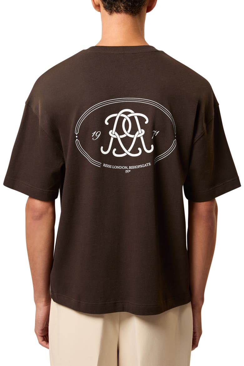 Cuthbert Graphic T-Shirt, Alternate, color, BROWN