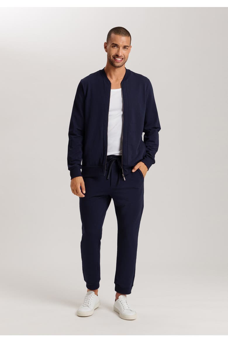 Natural Living Organic Cotton Drawstring Pants, Alternate, color, Deep Navy
