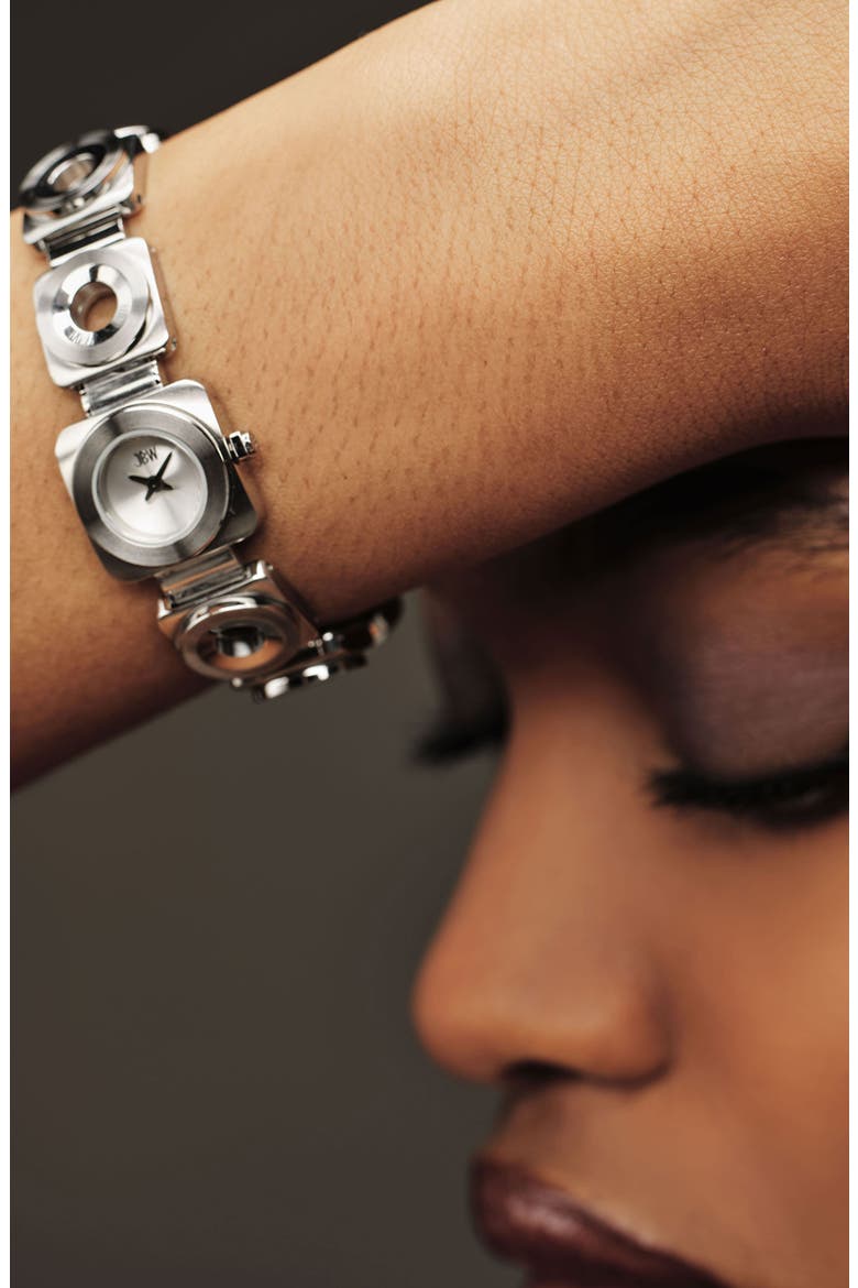 Chasm Bracelet Watch, 22mm, Alternate, color, STAINLESS STEEL