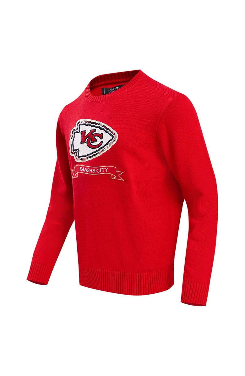 PRO STANDARD Men's Pro Standard Red Kansas City Chiefs Prep Knit Sweater, Alternate, color, Red